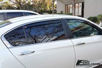 Deflector de viento para ventana de coche, protector solar para lluvia, 4 Uds. Personalizado
