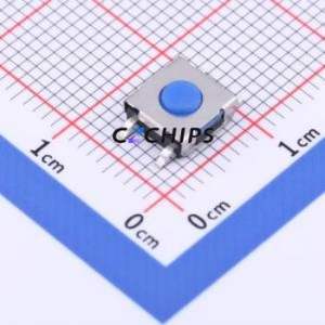 TSE006A3118A Tactile Switch SMD Switch ( Button Shape: Round Button )( Operating Force: 1.8N )( Mounting Type: Vertical Mount ) - Product Image 1