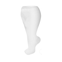 Chaussettes de compression élastiques pour le sport, taille plus, haute qualité, multicolores, pour la course et le fitness