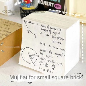 Cahier épais en brique carrée à feuilles mobiles imprimé avec 100 feuilles pour le tirage au sort et le <span class=keywords><strong>compte</strong></span> manuel - Product Image 3