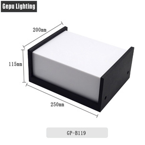Lampe murale extérieure LED moderne, étanche, pour balcon, escalier, villa, lumière décorative - Product Image 5