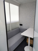 Cabine téléphonique de bureau insonorisée nouveau design cabine acoustique bureau réduction du bruit cabine téléphonique cabine d'interprétation