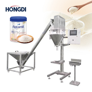 Máquina Semiautomática de Llenado y Empaquetado de Polvo Tipo Tornillo para Aplicaciones de Leche, Café, Especias, Productos Químicos, Tabaco y Cigarrillos - Product Image 1
