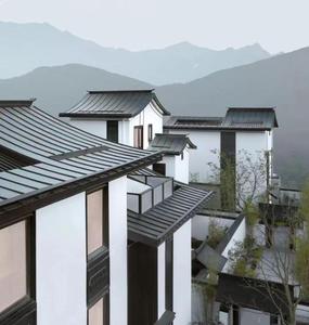 伝統的な耐火性、耐熱性、耐久性のあるアルミニウム合金製の正方形防水屋根瓦、錆びない直立ロック式、ホテル、作業場向け - Product Image 5