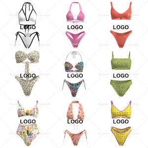 ชุดว่ายน้ำบิกินีสายแบบบราซิลชุด3ชิ้นเสื้อยืดสไตล์อเมริกันชุดว่ายน้ำเซ็กซี่สำหรับผู้หญิงชุดว่ายน้ำแนวบราซิลออกแบบได้ตามต้องการ - Product Image 5