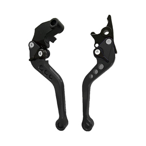 Levier d'embrayage de moto compatible ABS V3, leviers de frein à disque avant et à tambour arrière de style bullhorn, 6 vitesses - Product Image 3