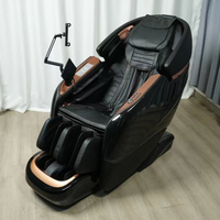 Silla de Masaje Portátil de Gravedad Cero SL Track con Vibración Automática de Cuerpo Completo, Control por Voz Inteligente y Manipulador 4D