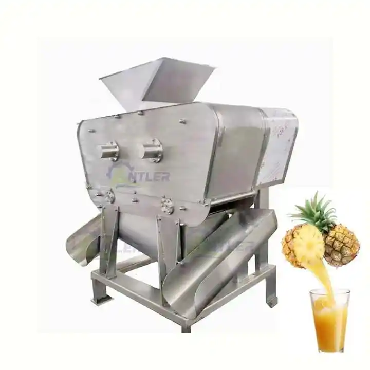 Extractor de exprimidor de procesamiento de frutas industrial/máquina de jugo de piña máquina de fabricación de pulpa