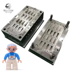 OEM пластиковый производитель, литьевая форма для мелких игрушек lego, форма для литья под давлением фигурок lego