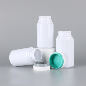 Capsule <b>Container</b> Customized white Bottle Pharmaceutical Packaging 150ml PET Plastic for Health Products with Colorful Screw Cap - Product Image 2
