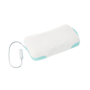 Almohada de masaje para cuello y hombros con función de calentamiento y control por cable para alivio del dolor cervical - Product Image 1