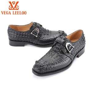 Piel de cocodrilo zapatos de cuero hechos a mano de lujo para Hombre Zapatos de negocios - Product Image 3