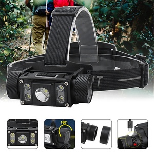 Mạnh mẽ 1200lm nhôm đầu ánh sáng 5pcs Led Đèn Pha đèn pin cho cắm trại với 4000mAh pin và sạc IP65 đánh giá - Product Image 4