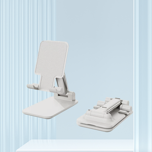 Support de téléphone de bureau en plastique réglable, support de téléphone/tablette résistant à la chaleur et pliable, support pour tous les smartphones. - Product Image 2