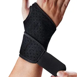 Hot Sales Sport Adjustable Breathable wrist support gym Splint Fitted Wrist Support Wrist support Brace With Adjustable Strap