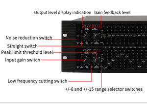 DJ Sound System Dj Equipment 2231 Dual Channel 31 Band Graphic <strong>Equalizer</strong> 2231 Audio <strong>Equalizer</strong>