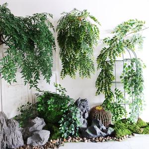 Plantas Artificiales Colgantes Chinas, Pared de Plantas Falsas Personalizada, <span class=keywords><strong>Maceta</strong></span> para Exteriores, <span class=keywords><strong>Maceta</strong></span> de Plantas Artificiales para Cochera - Product Image 1