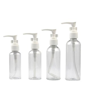 Flacon pompe en plastique de 30 ml, 50 ml, 60 ml, 100 ml pour shampoing, <span class=keywords><strong>lotion</strong></span>, maquillage et cosmétiques – Format voyage - Product Image 1
