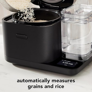 Patented 8 Cup Grain <strong>Rice</strong> <strong>Cooker</strong> with Integrated Water tank Automatically Release Water, Built-in Scale, IH Electromagnetic Heat - Product Image 3