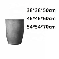 Pots de fleurs légers en fibre de verre pour la maison et le jardin
