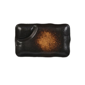 Assiette japonaise rectangulaire en céramique, à compartiments, compatible micro-ondes, pour desserts, vinaigre, snacks, raviolis et sushis, pour la cuisine transfrontalière - Product Image 5