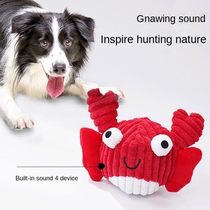 ของเล่นสุนัข ของเล่นสัตว์เลี้ยงแบบโยน ของเล่นตุ๊กตาขนนุ่ม ทนทานต่อการกัด ช่วยบรรเทาอาการปวดฟัน รูปทรงลูกบอล<span class=keywords><strong>กระโดด</strong></span>  รักษ์โลก - Product Image 2