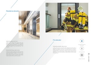 FUJI 1600Kg 1250Kg 1000Kg 630Kg 10 Pisos 6 Personas Elev Comercial Passeng <span class=keywords><strong>Lift</strong></span> Home Passenger Elevator Precio en China - Product Image 3