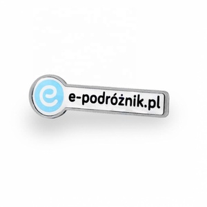 Venta caliente personalizado su nombre ropa Pin epoxi solapa pines - Product Image 1