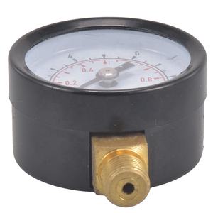 เกจวัดความดันตัวชี้คู่แบบแม่นยำ1/4 NPT 2.3ความแม่นยำสูงรับประกัน1ปีโรงงานจีนเจ้อเจียง - Product Image 4