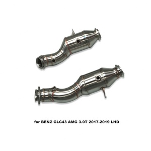 ท่อไอเสียดาวน์ไปป์สำหรับรถเบนซ์ GLC43 AMG 3.0T ปี 2017-2019 พวงมาลัยซ้าย - Product Image 3