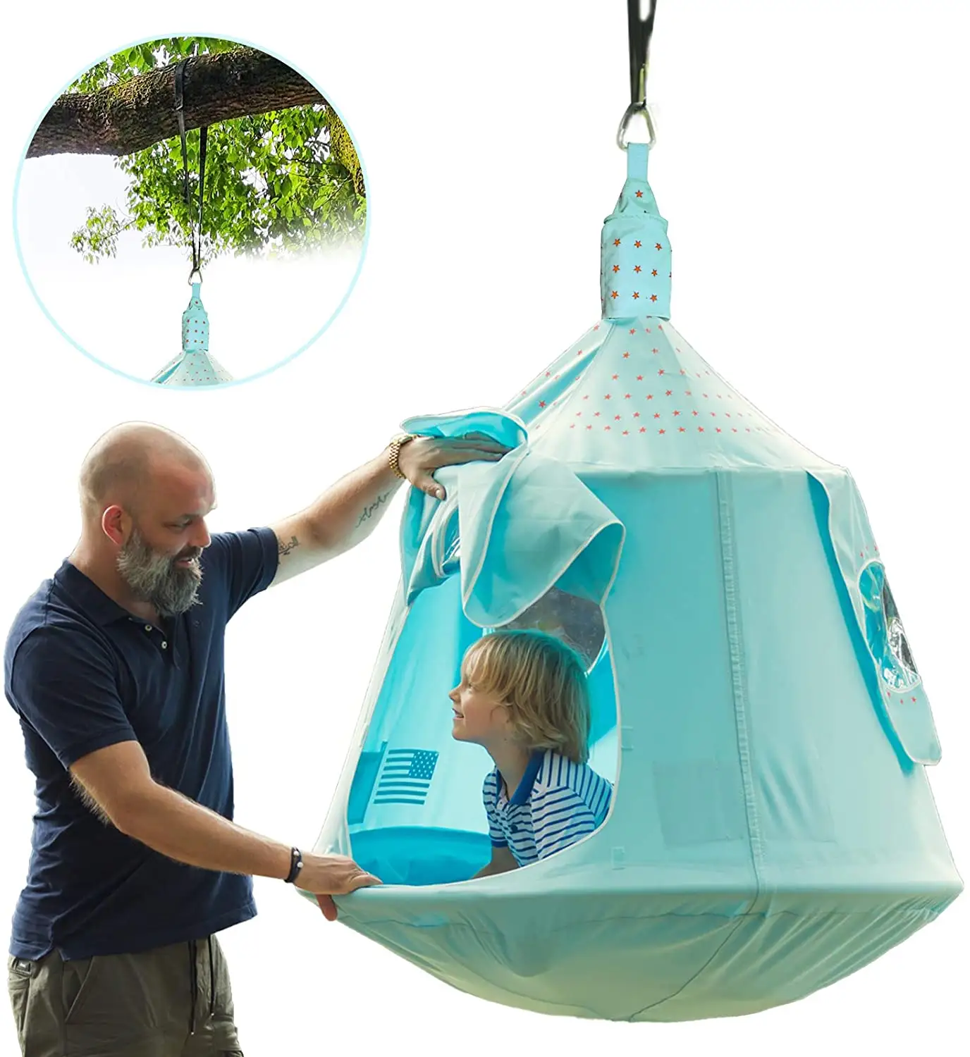 أرجوحة أرجوحة للأطفال خيمة أرجوحة للأطفال معلقة مضادة للماء خيمة لعب للأطفال