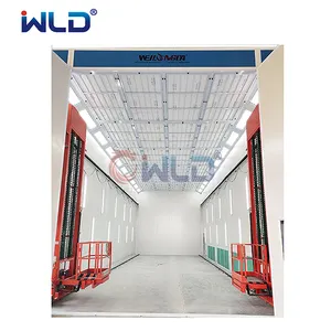 WLD-15000 WeiLongDa大型屋外トラックペイントブースオーブンバススプレーブース