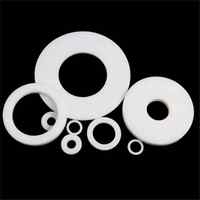 Joint plat en PTFE vierge pour pompes industrielles et joints de vannes, gamme complète de tailles, matériau pur, résistant aux produits chimiques, joint en PTFE