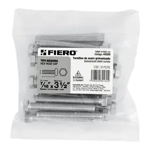 Master con 12 unità di borsa con 20 viti 7/16 'x 3-1/2' tipo di macchina, feroce - Product Image 4