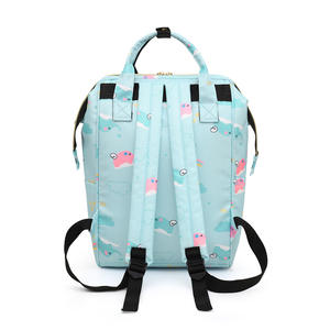 Sac à main coréen personnalisé Han Held, grande capacité, tissu composite, sac de loisirs pour femme, léger, sac à dos pour bébé, sac à dos - Product Image 6