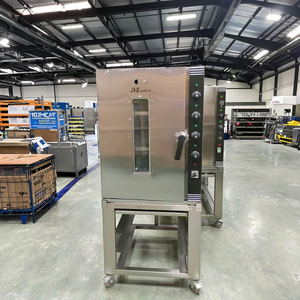 Lò nướng bánh mì bằng điện thương mại, ba tầng ba khay, dùng cho bánh mì soda, bánh mì sourdough, công suất cao 3100W, dùng cho tiệm bánh - Product Image 4