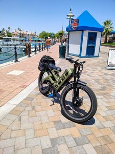 Bicicleta eléctrica de 26/21 pulgadas con 7 velocidades, 48v, batería dual, para montaña, tipo Dirt Bike, híbrida, procedente del almacén de la UE. - Product Image 6