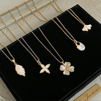 Colliers pendentifs en cuivre pour femmes de qualité supérieure, élégants et populaires, avec chaîne à maillons modernes, cadeau tendance