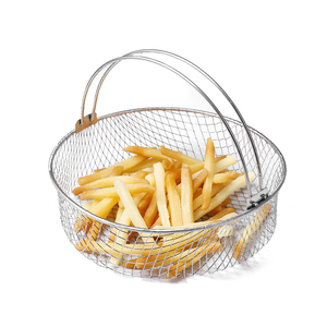Accessoires pour friteuse à air chaud, compatibles avec les aliments : grille en acier inoxydable, panier de friture, plaque de cuisson avec poignée de transport, ustensiles de cuisine, lavable au lave-vaisselle - Product Image 5