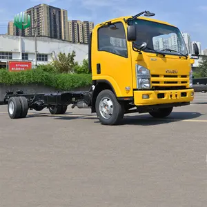 left hand drive single cabin Isuzu 6 ton NPR cab chassis