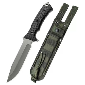 Couteau de survie tactique OEM personnalisable Kristoff 2ème génération, manche Craton, lame droite en acier inoxydable à pointe clip. - Product Image 4