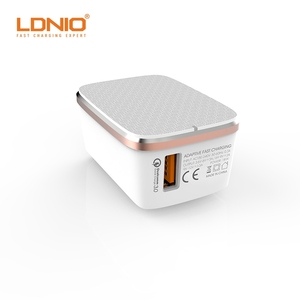 <span class=keywords><strong>Cargador</strong></span> de Viaje USB de Escritorio LDNIO A1204Q con un Puerto de Carga Rápida QC3.0 para Teléfonos Celulares Xiaomi/<span class=keywords><strong>Huawei</strong></span>/Vivo - Product Image 5