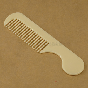 Disposable Round Handle Comb For Travel Portable Toiletries Wholesale With Custom Logo Support - Product Image 4