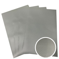 Lot de 4 tapis rectangulaires modernes en silicone et EVA antidérapants et imperméables pour étagères de cuisine, tiroirs et réfrigérateur, lavables pour la maison