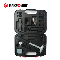 Kit d'outils universel pour la maison Maxpower, réparation générale, avec marteau, couteau utilitaire, tournevis plat, douille pour le bureau