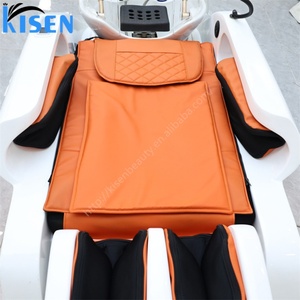 KISEN Beauty Spa : Lit de lavage capillaire électrique avec hydrothérapie et massage, mobilier de salon, équipement de spa - Product Image 4