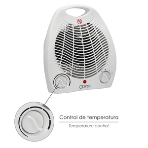 Termoventilatore ovale 1000 / 2000 Watt. - Product Image 4