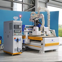 Fournisseurs chinois 1325 1530 ATC meubles faisant la Machine 4 * 8ft CNC imbrication pour armoire Machine à bois