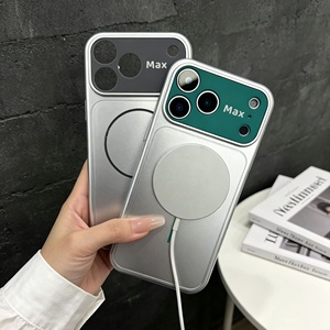 Coque de téléphone portable magnétique antichoc en PC rigide dépoli mat pour iPhone 17 16 15 Pro Max, compatible avec la charge <span class=keywords><strong>sans</strong></span> <span class=keywords><strong>fil</strong></span> - Product Image 3