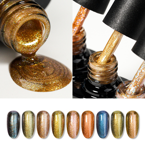 Nouvelle collection de vernis gel éclatants <span class=keywords><strong>Hema</strong></span> Free, lancement mondial, 55 couleurs, haute pigmentation, vernis gel effet caméléon sirène - Product Image 5